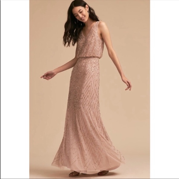 Anthropology BHLDN sequin dress